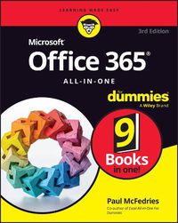 Cover image for Microsoft 365 Office All-in-One For Dummies