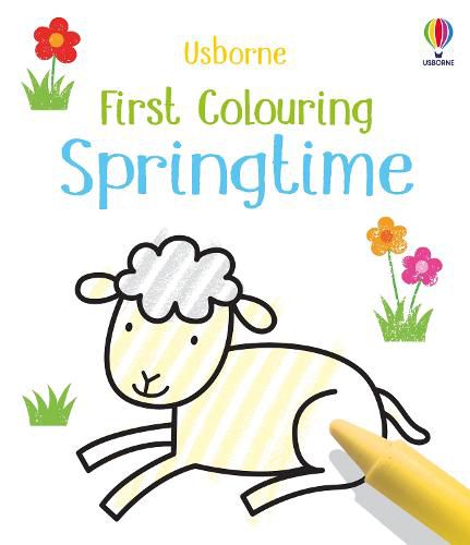 Cover image for First Colouring Springtime