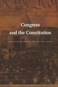 Cover image for Congress and the Constitution