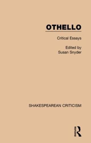 Cover image for Othello: Critical Essays