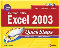 Cover image for Microsoft Office Excel 2003 QuickSteps