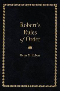 Cover image for Robert's Rules of Order