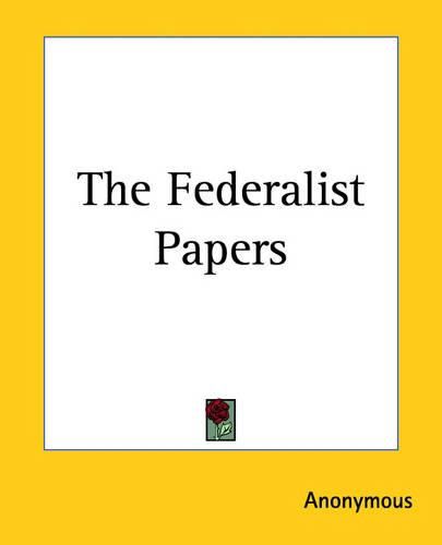 Cover image for The Federalist Papers