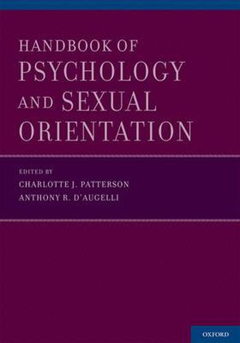 Cover image for Handbook of Psychology and Sexual Orientation