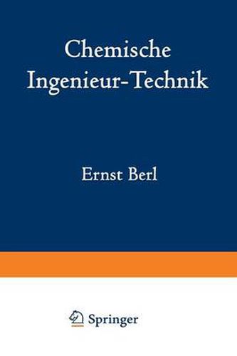 Chemische Ingenieur-Technik