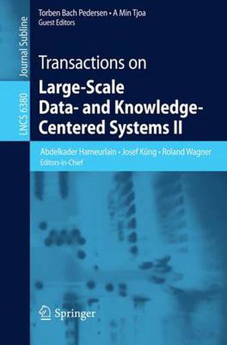 Cover image for Transactions on Large-Scale Data- and Knowledge-Centered Systems II