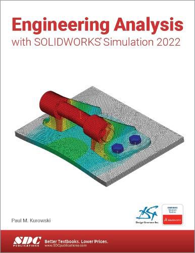 Cover image for Engineering Analysis with SOLIDWORKS Simulation 2022