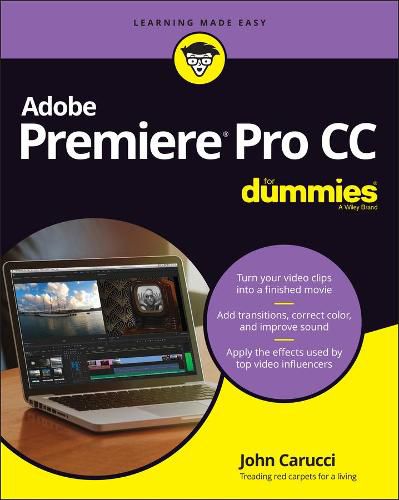 Cover image for Adobe Premiere Pro CC For Dummies