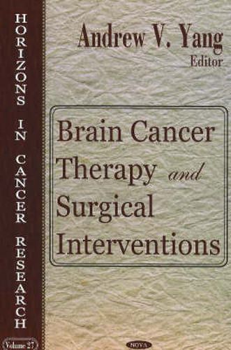 Cover image for Brain Cancer Therapy & Surgical Interventions