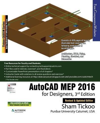 Cover image for AutoCAD MEP 2016 for Designers, 3rd Edition