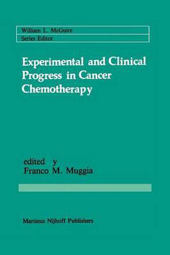 Cover image for Experimental and Clinical Progress in Cancer Chemotherapy