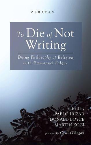 Cover image for To Die of Not Writing