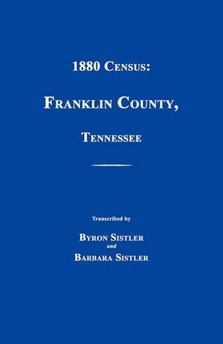 Cover image for 1880 Census: Franklin County, Tennessee