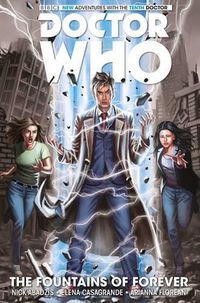 Cover image for Doctor Who: The Tenth Doctor Vol. 3: The Fountains of Forever