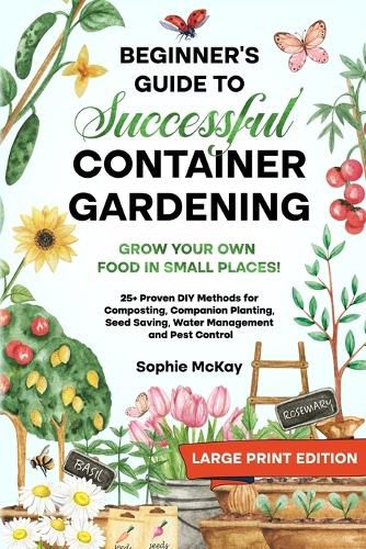 Beginner's Guide to Successful Container Gardening (Large Print edition)