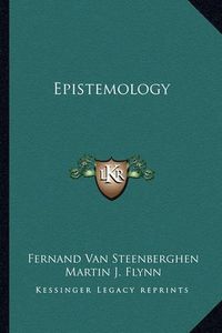 Cover image for Epistemology