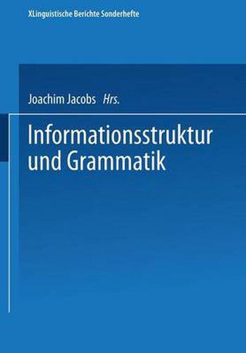 Cover image for Informationsstruktur Und Grammatik