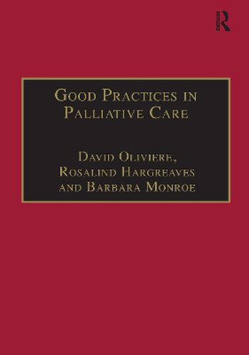 Cover image for Good Practices in Palliative Care: A Psychosocial Perspective