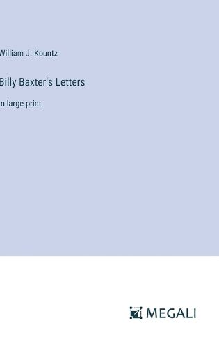 Cover image for Billy Baxter's Letters