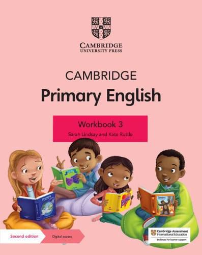 Cover image for Cambridge Primary English Workbook 3 with Digital Access (1 Year)