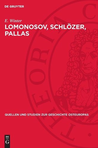 Cover image for Lomonosov, Schloezer, Pallas
