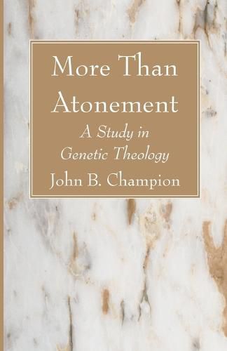 Cover image for More Than Atonement