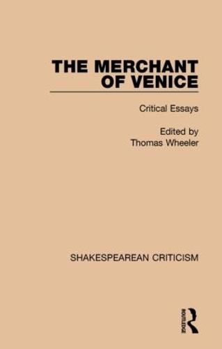 Cover image for The Merchant of Venice: Critical Essays