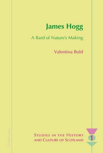 Cover image for James Hogg: A Bard of Nature's Making