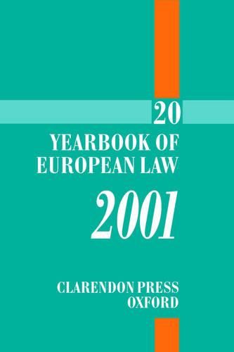 Cover image for Year Book of European Law