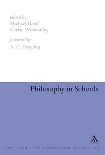 Cover image for Philosophy in Schools