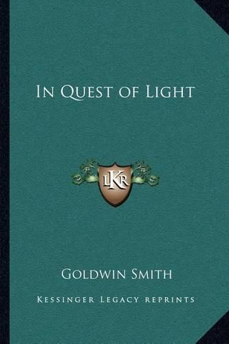 Cover image for In Quest of Light