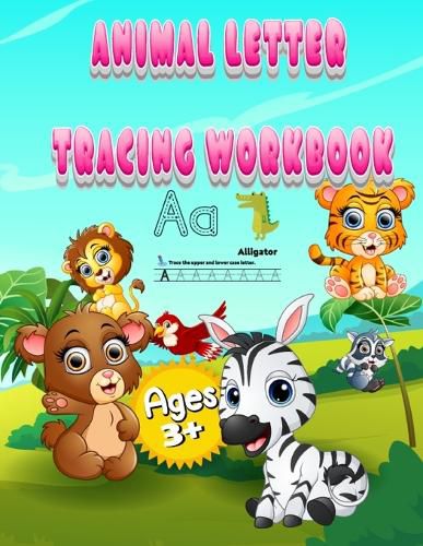 Cover image for Animal Letter Tracing Workbook