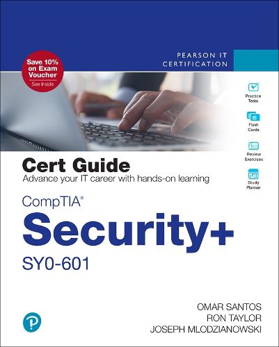 Cover image for CompTIA Security+ SY0-601 Cert Guide