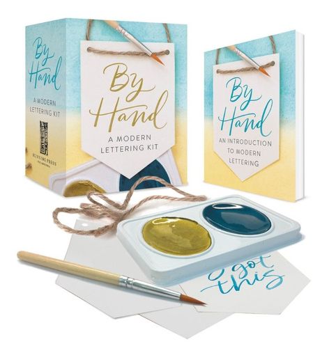 Cover image for By Hand: A Modern Lettering Kit