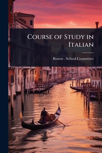 Cover image for Course of Study in Italian