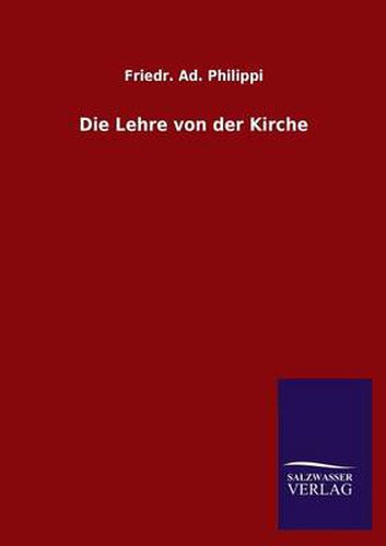 Cover image for Die Lehre Von Der Kirche