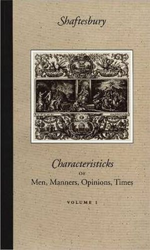 Cover image for Characteristicks of Men, 3-Volume Set