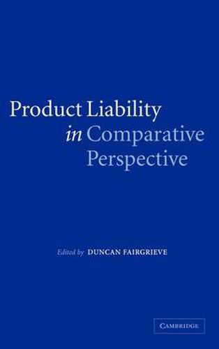 Cover image for Product Liability in Comparative Perspective