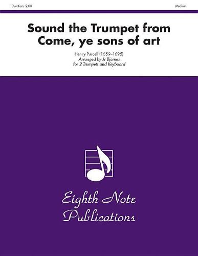 Cover image for Sound the Trumpet (from Come, Ye Sons of Art): Part(s)