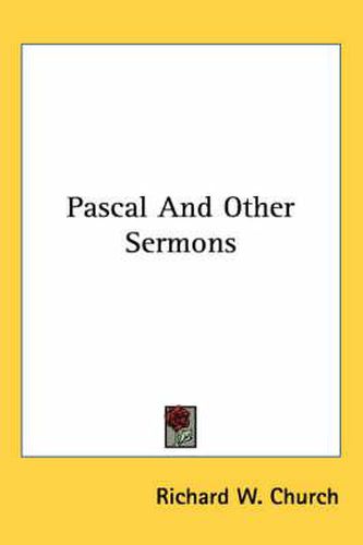 Pascal and Other Sermons