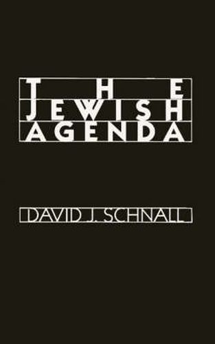 Cover image for The Jewish Agenda: Essays in Contemporary Jewish Life