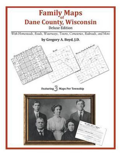 Cover image for Family Maps of Dane County, Wisconsin