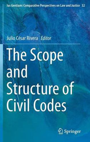 Cover image for The Scope and Structure of Civil Codes