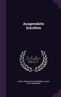 Cover image for Ausgewahlte Schriften