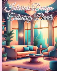 Cover image for Interior Design Coloring Book