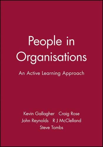 Cover image for People in Organisations: An Active Learning Approach