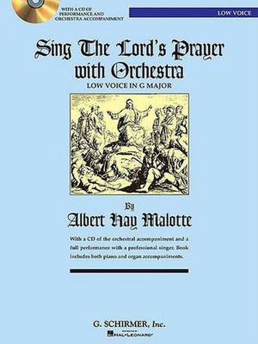 Cover image for Sing the Lord's Prayer with Orchestra: Low Voice in G Major