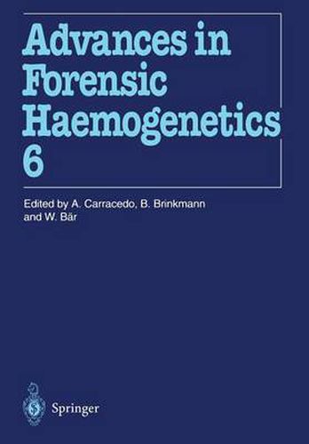 Cover image for 16th Congress of the International Society for Forensic Haemogenetics (Internationale Gesellschaft fur forensische Hamogenetik e.V.), Santiago de Compostela, 12-16 September 1995