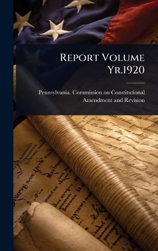 Cover image for Report Volume Yr.1920