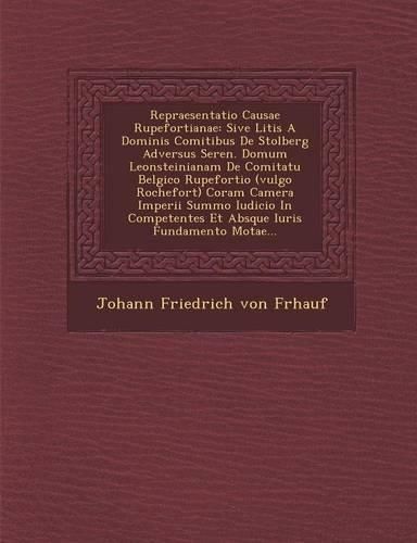 Cover image for Repraesentatio Causae Rupefortianae